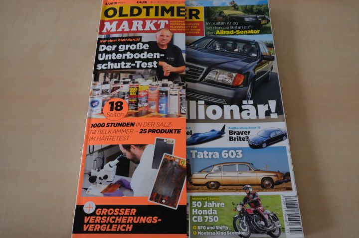 Deckblatt Oldtimer Markt (03/2019)
